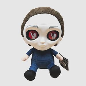 NWT Halloween II Michael Myers Tiny Nightmares Terrif-Eyes Plush Doll Vinyl Face
